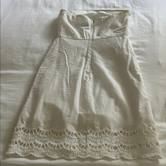 Lulu's White Strapless Dress - Picture 4 of 5